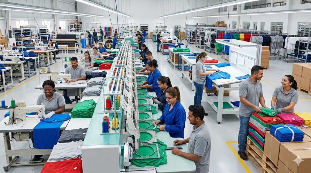 garment factory workers india